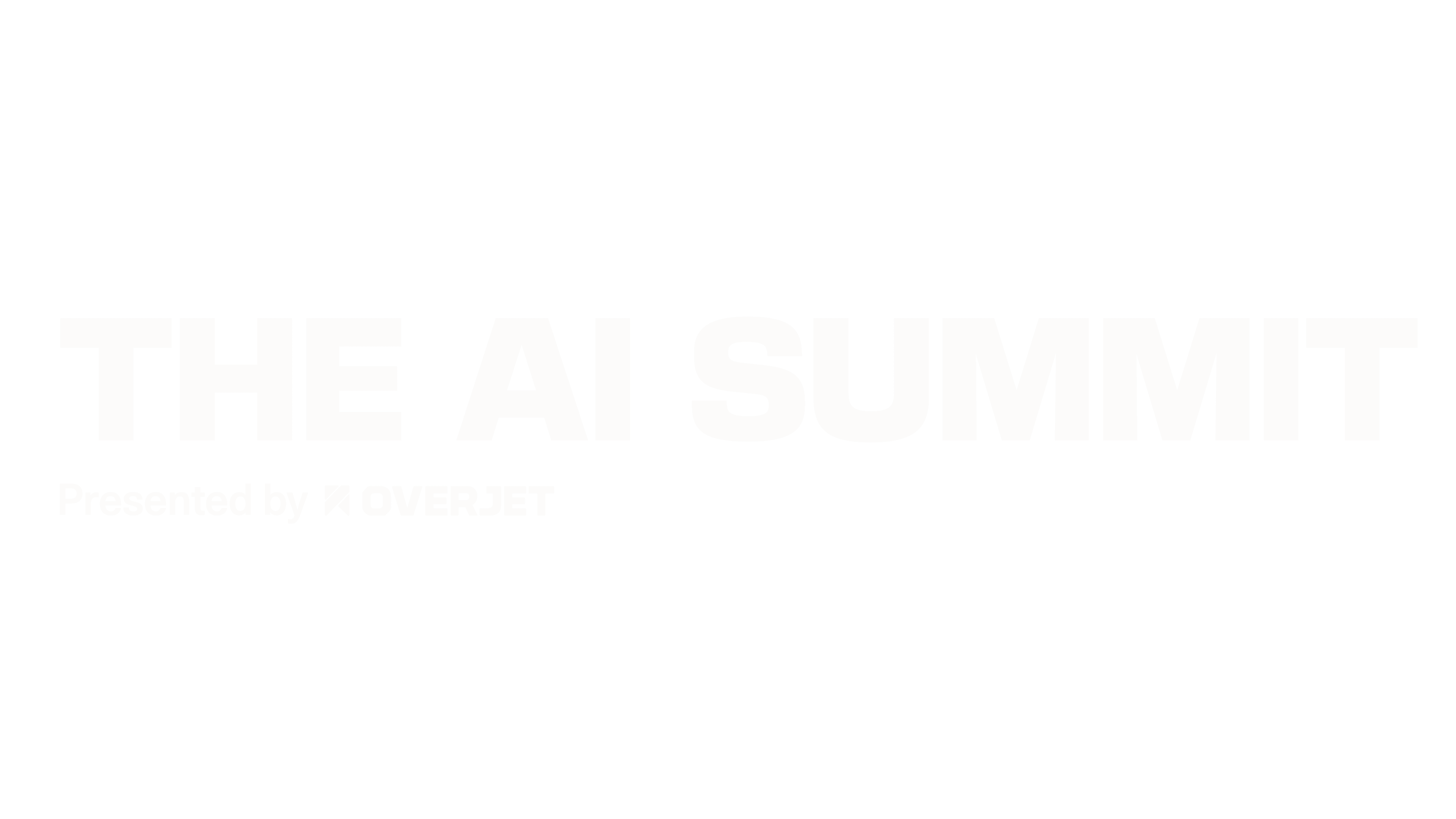The AI Summit, presented by Overjet
