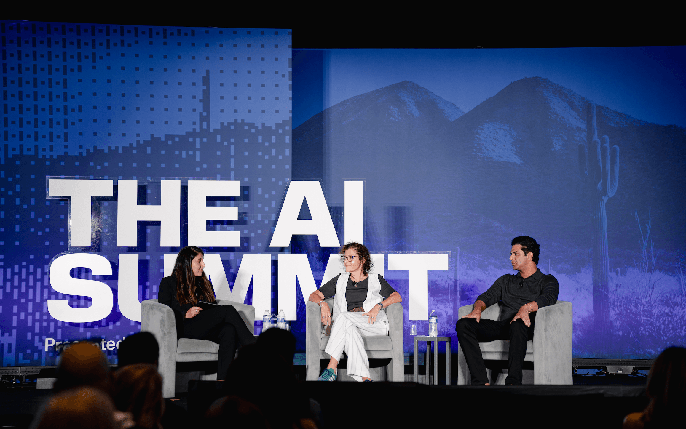Panel on the main stage at The AI Summit